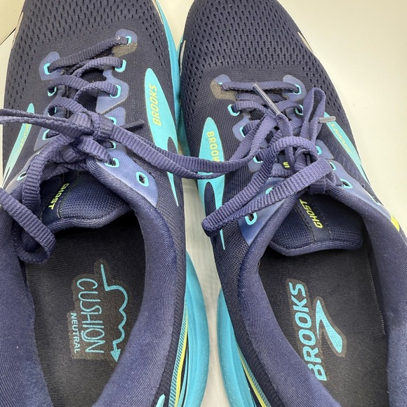 Brooks Ghost 15 Shoes Men's Size 11 Blue Sneakers Running Athletic Gym Jogging - Picture 9 of 16